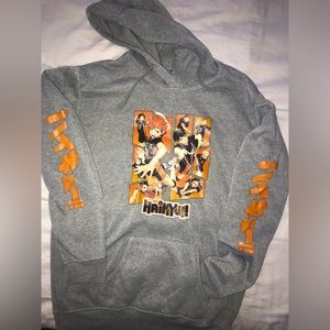 Anime Haikyuu!! Hoodie Men Women Hinata Shoyo Cosplay Sweatshirt